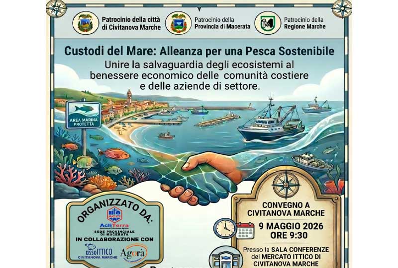 “Custodi del Mare: Alleanza per una Pesca Sostenibile” a Civitanova Marche