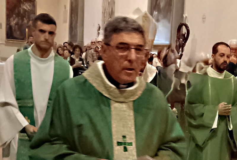 Mons. Stefano Serafini, nuovo Rettore del Seminario di Pisa si è insediato come Parroco di Santa Caterina